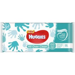 Niisked salvrätikud Huggies All Over Clean 56tk