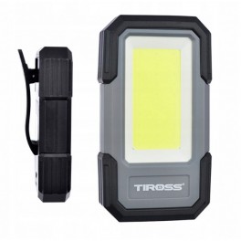 Tiross multif. lamp 3WCOB led 300lm TS-1914