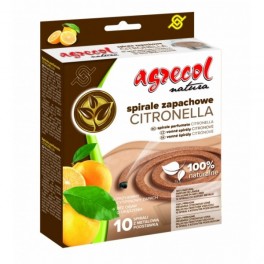 Suitsuspiraal citronella Natura 10tk/pk