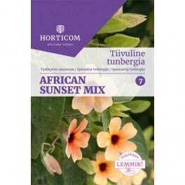 Tiivuline tunbergia African Sunset Mix 50 seemet 7