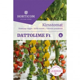 Kirsstomat Dattolime F1 (kollane) 5 seemet 4