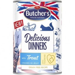 Kassitoit Butchers Delic.Dinner konserv forell 400g