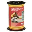 Elektrikarjuse lint Topline Plus 200m 10mm 4x0,3 kollane/oranž