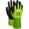 Latekskattega kindad Tamrex WonderGrip HI-Viz